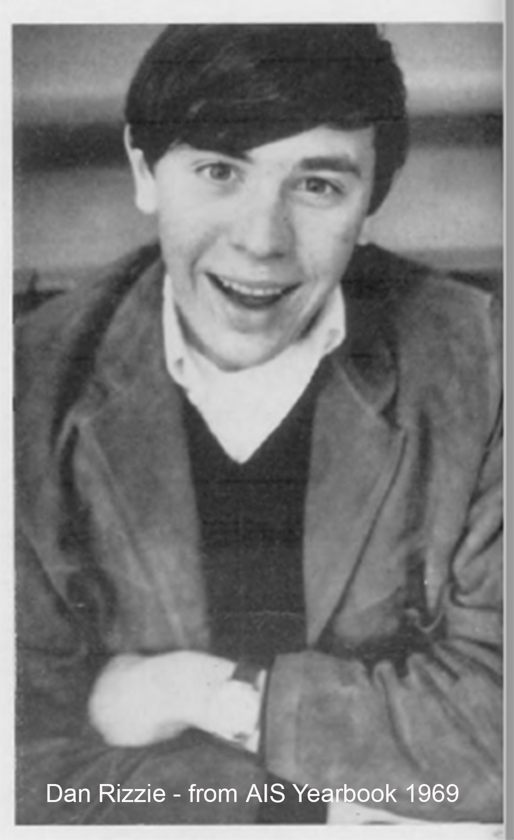 Dan Rizzie from 1969 AIS Yearbook